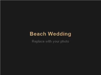 Beach wedding